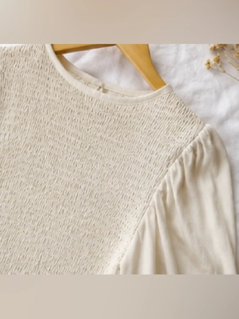 Anthropologie beautiful ivory